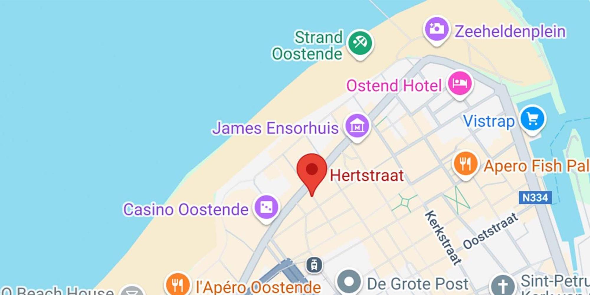 Cosy Studio By The Sea Oostende Exterior foto